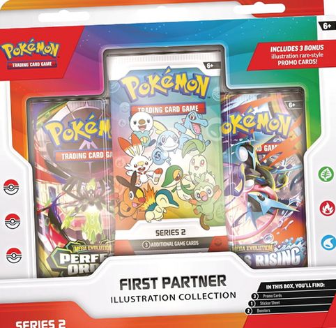 Pokmon 10-10395-108 First Partner Illustration Collection Series 2