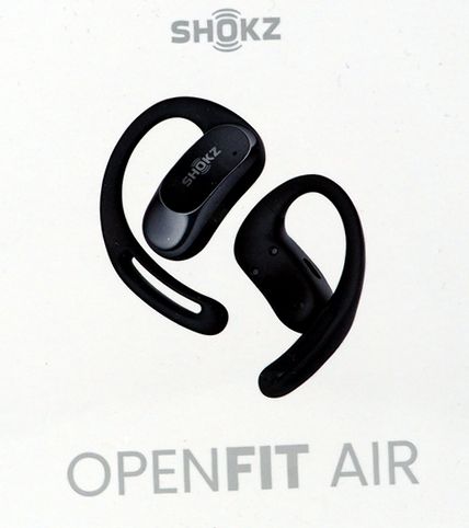 Shokz OpenFit Air Open-Ear True Wireless Bluetooth Headphones