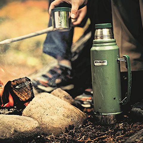 Stanley Classic Vacuum Bottle 1.1QT Hammertone Green 400107767354
