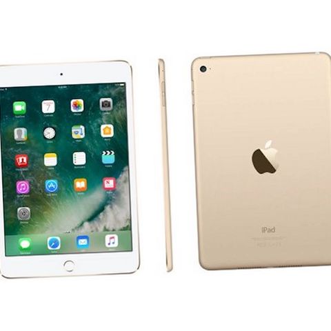 Apple iPad Mini 4 128GB Gold Wi-Fi MK9Q2LL/A | eBay