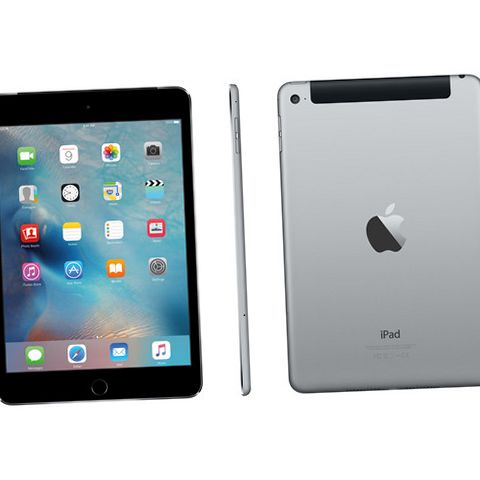 Apple iPad Mini 4 128GB Space Gray Cellular MK8D2LL/A | eBay