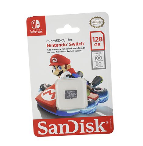 SanDisk SDSQXBO-128G-AWCZA Nintendo Switch 128 GB Micro SD