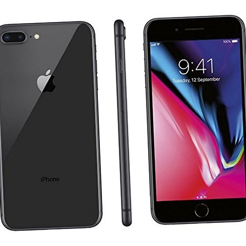 Apple iPhone 8 Plus 64GB Space Gray LTE Cellular T-Mobile MQ902LL