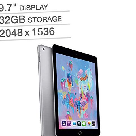 Apple iPad (6th Gen) 32GB Wi-Fi - Silver - Walmart.com