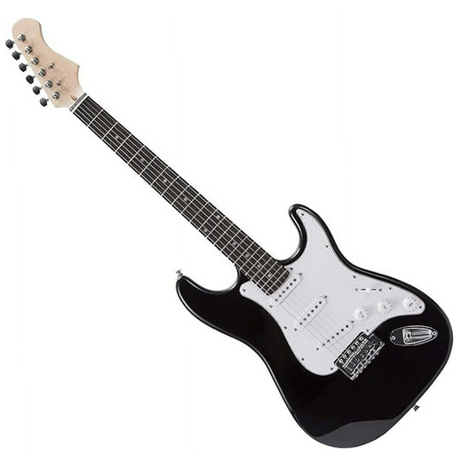 RockJam EG-1BK-G Black Electric Guitar with Guitar Bag | eBay