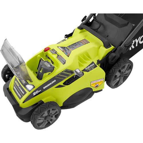 Ryobi RY40180Y 20" 40Volt LithiumIon Cordless Battery Walk Behind