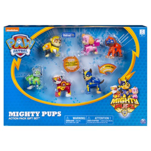 paw patrol mighty pups movie night surprise box