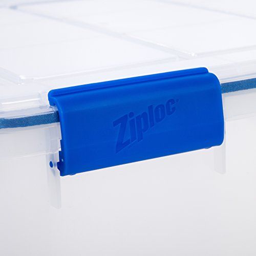 Ziploc WeatherShield 26.5 and 44 Quart Storage Box, 4 Pack, Clear eBay