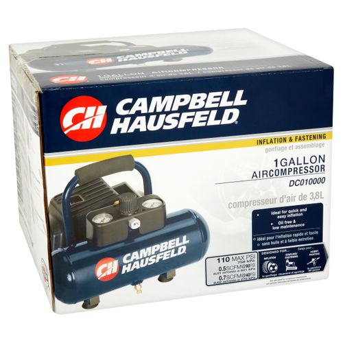 Campbell Hausfeld 1g OilFree Air Compressor 110 Max PSI DC010000