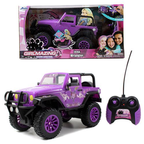 jada toys girlmazing remote control big foot jeep