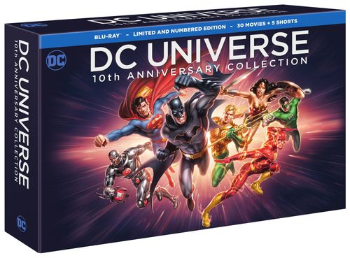 dc universe 10th anniversary collection dvd