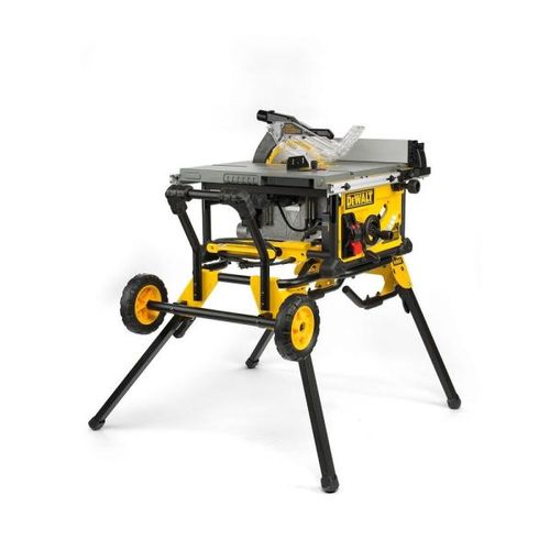 Dewalt 15 Amp 10 In Job Site Table Saw With Rolling Stand Dwe7491rs Ebay 5057