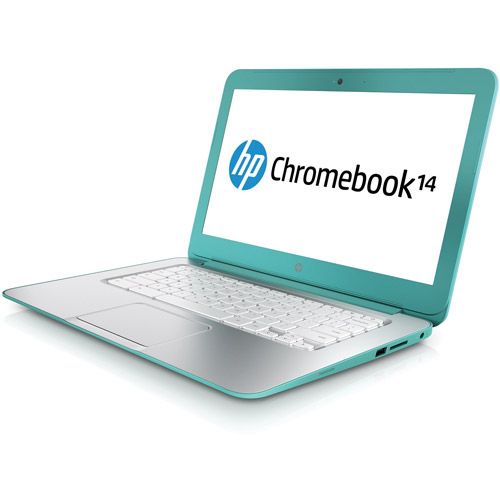 HP 14q039wm 14'' Turquoise Laptop Intel Celeron 2955U 4GB Memory 16GB