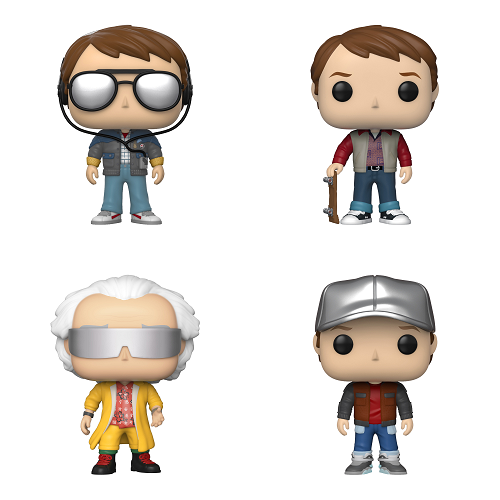 back to the future funko pop set