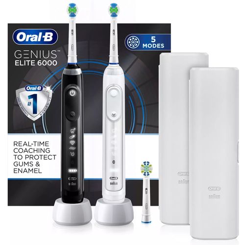 oral b genius elite 6000 2 pack