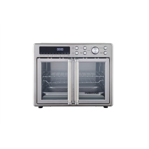 Restored Cook's Essentials 25L French Door Air Fryer Oven with
