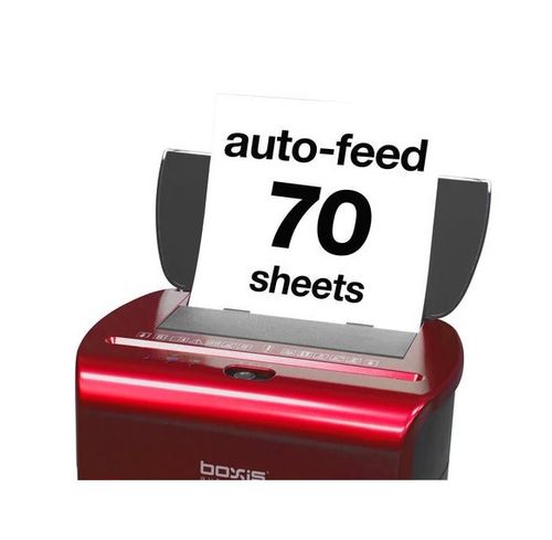 Boxis 70-Sheet Autofeed Microcut Paper Shredder AF70