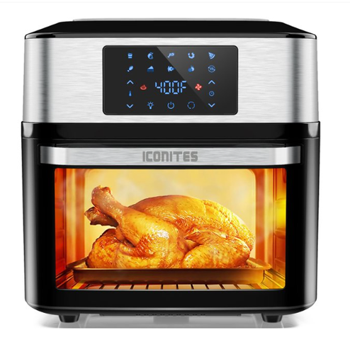 Iconites 10-in-1 Air Fryer Oven, 20 Quart Airfryer Toaster Oven