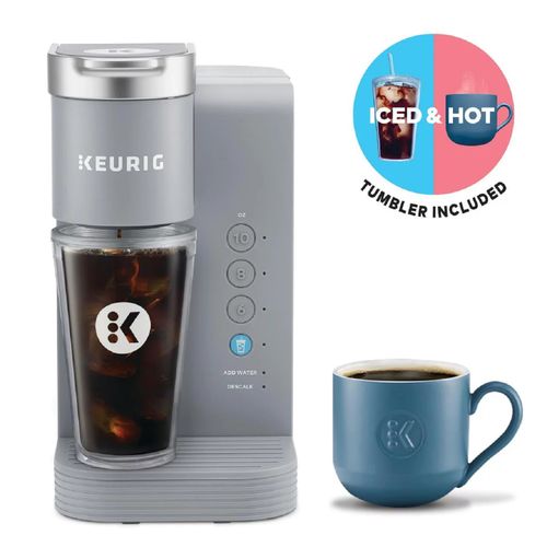 Keurig on X: Introducing the new K-Slim + ICED™ brewer. Full-flavored hot  coffee and refreshing iced – always easy, always right. Available now at  @Target and     / X