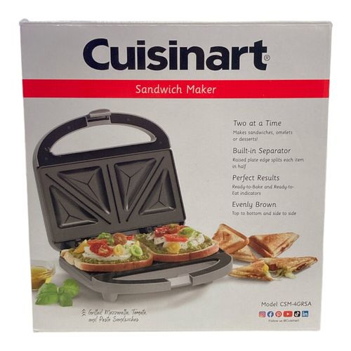 Cuisinart 2-in-1 grill and sandwich maker - Review