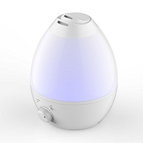 Emson 9959 Bell & Howell Ultrasonic Color Changing Humidifier, White eBay