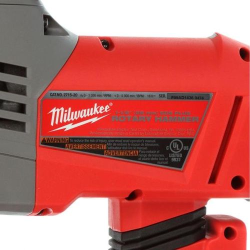 Milwaukee 271520 M18 Fuel 11/8" SDS Plus Rotary Hammer 45242303564 eBay