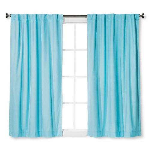 Pillowfort Twill Blackout Curtain Panel, 42" x 84", Lavender - 80%