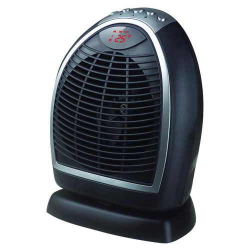 Pelonis HF-0063 1500-Watt Digital Fan Forced Electric Portable Heater ...