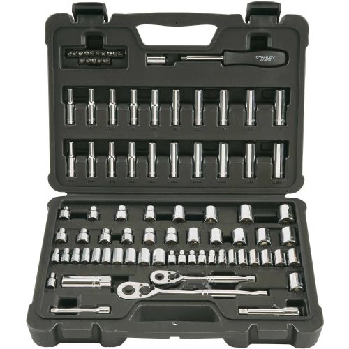 Stanley 1/4 in. and 3/8 in. Socket Set (85Piece)STMT71651 76174716511 eBay Stanley 1/4 in. and 3/8 in. Socket Set (85Piece)STMT71651 76174716511 eBay