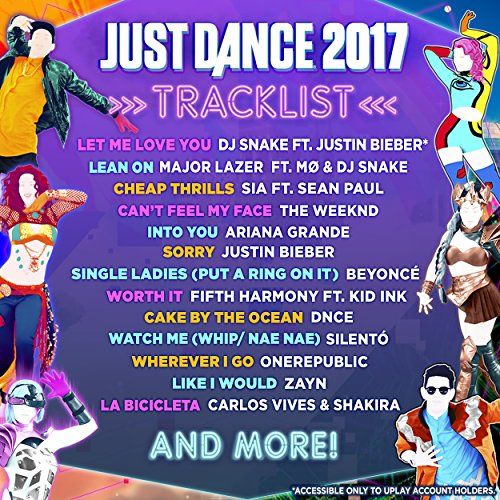 wii just dance 2017