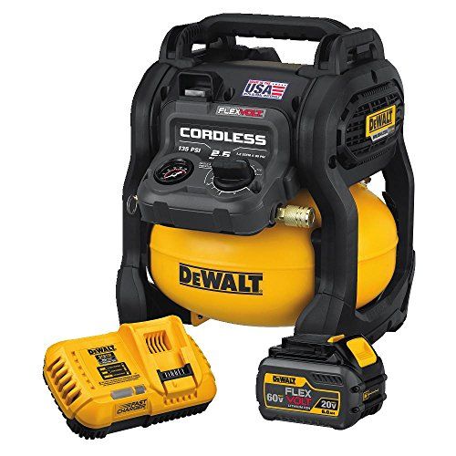 DEWALT DCC2560T1 FLEXVOLT 60V MAX 2.5 gallon Cordless Air Compressor
