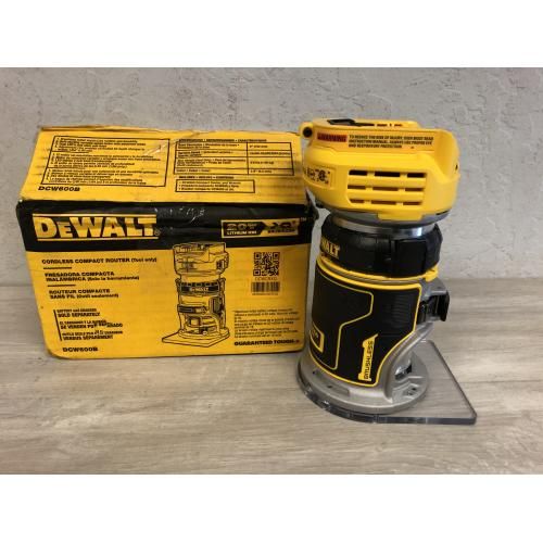 DEWALT DCW600B 20V Max XR Compact Router eBay