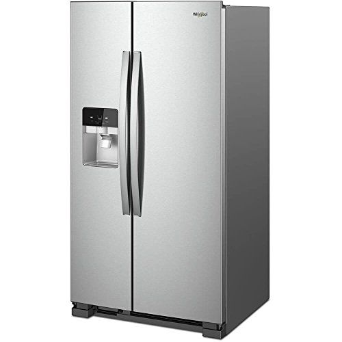 Whirlpool WRS321SDHZ 21 Cu. Ft. Stainless Side-by-Side Refrigerator ...