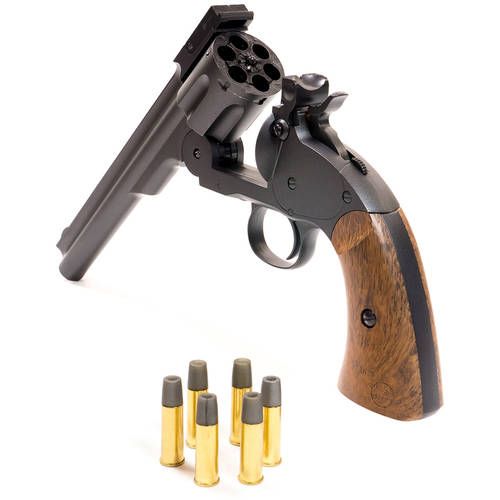 Bear River B1502 BB Gun Schofield No.3 Metal CO2 BB Revolver .177 ...