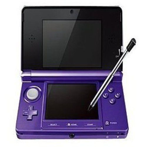 Nintendo 3DS Midnight Purple Handheld System (NTSC) eBay
