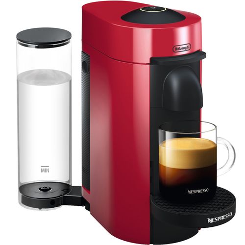 Nespresso ENV150R VertuoPlus Coffee and Espresso Maker, Cherry Red