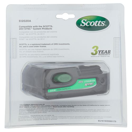 Scotts 20Volt Slim Battery Accessory PackS12020A eBay