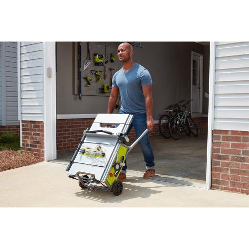 Ryobi Rts22 10 In Table Saw With Rolling Stand 33287174478 Ebay