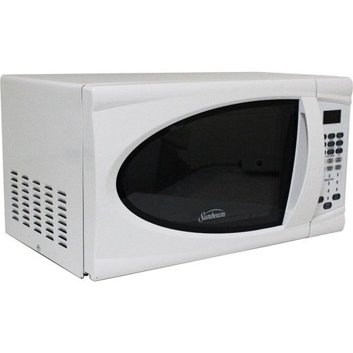 Sunbeam SGDJ701 0.7 CuFt 700 Watt Microwave Oven, White 836321003136 eBay
