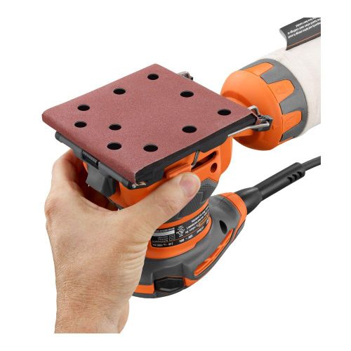 RIDGID 2.4 Amp 1/4 Sheet Sander with AIRGUARD TechnologyR25011 eBay