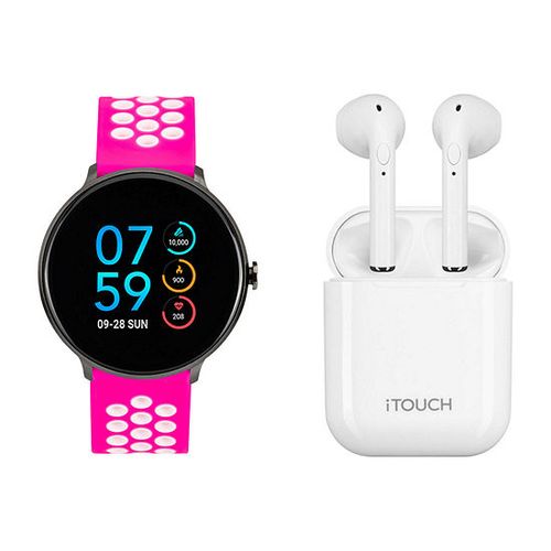 itouch sport watch with wireless earbuds