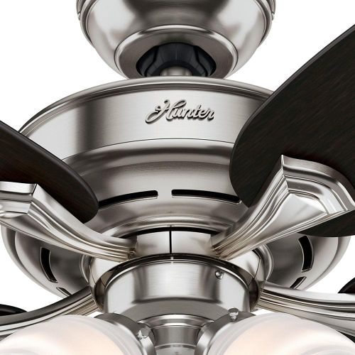 Hunter 52074 Channing 52 in. Indoor LED Brushed Nickel Ceiling Fan with