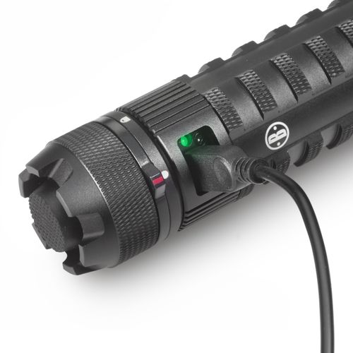 Bushnell 20511 Pro 1500 Lumens Rechargeable Flashlight w/ Built In Usb