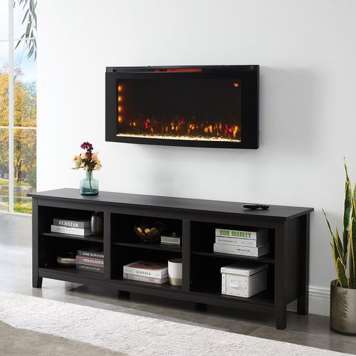 Classicflame 42hf200cgt Cf 42 Wall Mounted Infrared Electric Fireplace Heater 639528914683 - 42 Inch Ultra Thin Electric Fireplace Insert For Wall Mounted Or In Installation Classicflame 42hf200cgt Cf 42 Wall Mounted Infrared Electric Fireplace Heater 639528914683 - 42 Inch Ultra Thin Electric Fireplace Insert For Wall Mounted Or In Installation