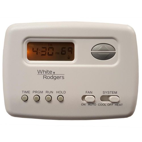 WHITE-RODGERS 70 SERIES SINGLE-STAGE PROGRAMMABLE DIGITAL THERMOSTAT, 5 ...