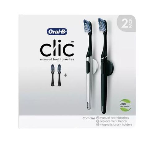 matte black toothbrush