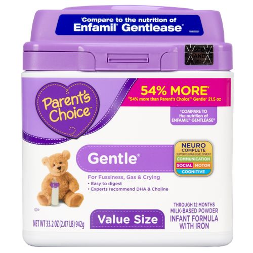 Parent's Choice, Gentle Infant Formula with Iron, 33.2 Oz | eBay