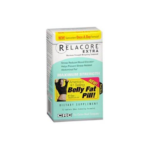 Relacore Extra Maximum Strength Tablets Dietary Supplement 72 Count 