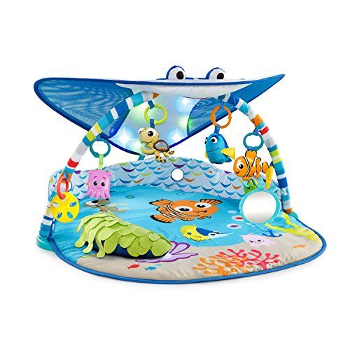 mr ray ocean lights activity gym assembly