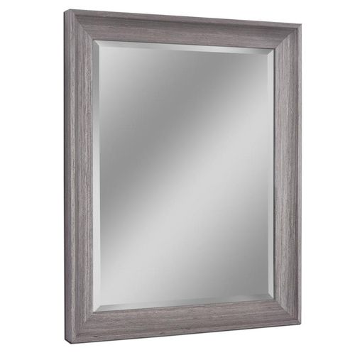 Allen Roth 8050 Beveled Wall Mirror Gray 32 X 26 Allen Roth 8050 Beveled Wall Mirror